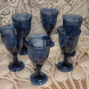 Vintage Noritake Sweet Swirl Goblets